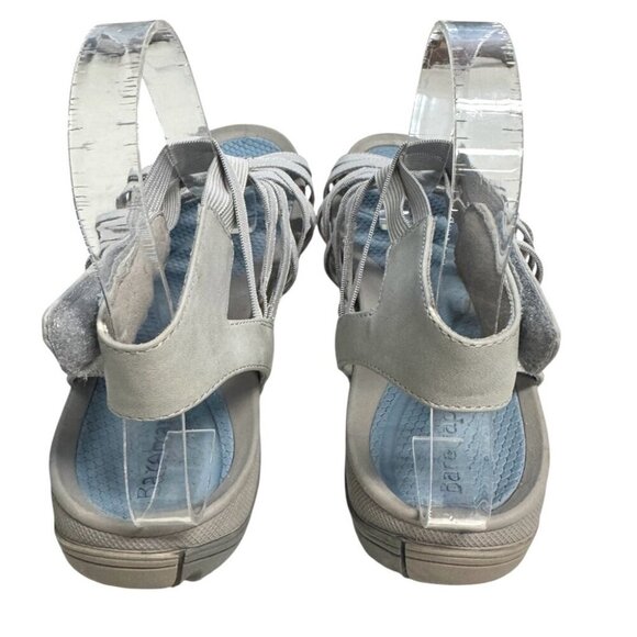 BARETRAP Sammie's Strappy Waterproof Sandal GREY/SILVER 10 - Picture 5 of 8